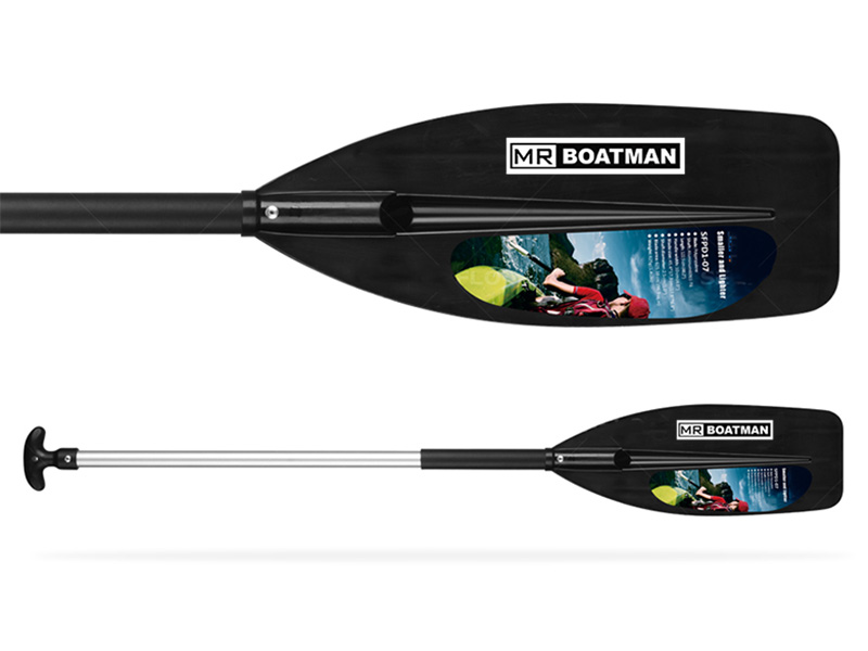 Adult one blade kayak paddle