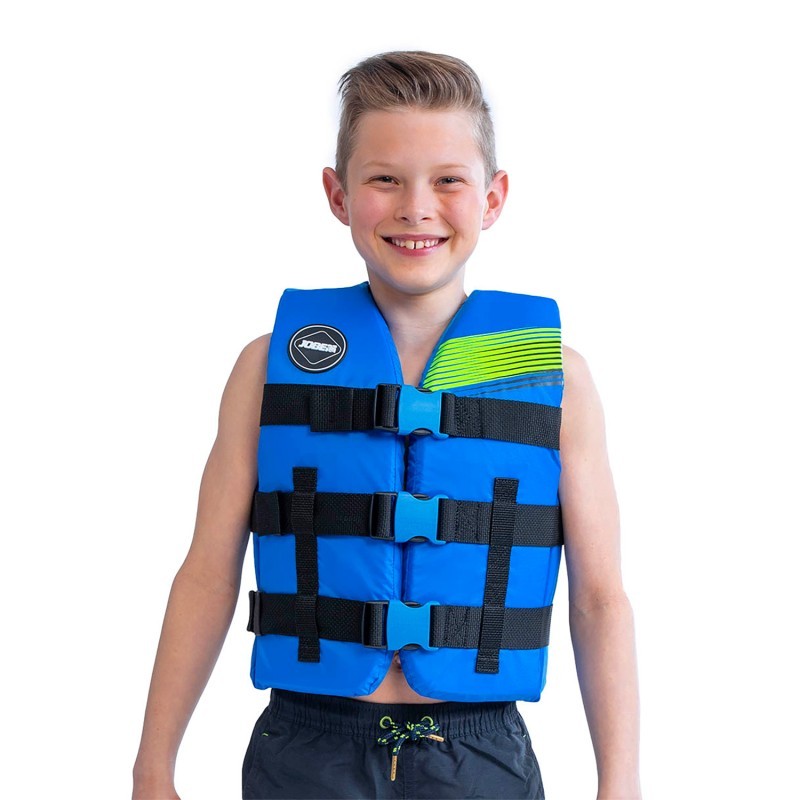 JOBE NYLON VEST YOUTH BLUE UL