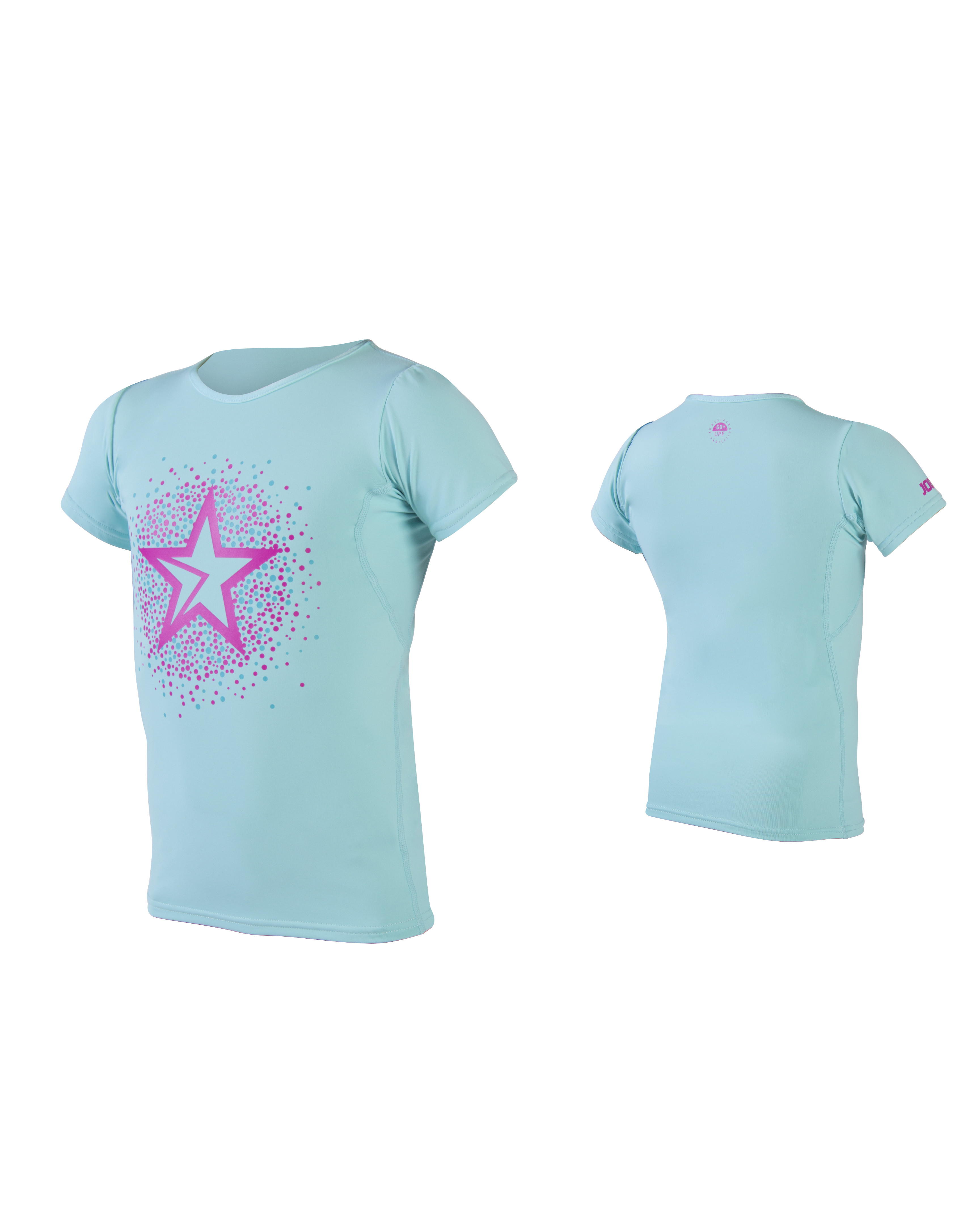 JOBE IMPRESS RASH GUARD GIRLS BLUE