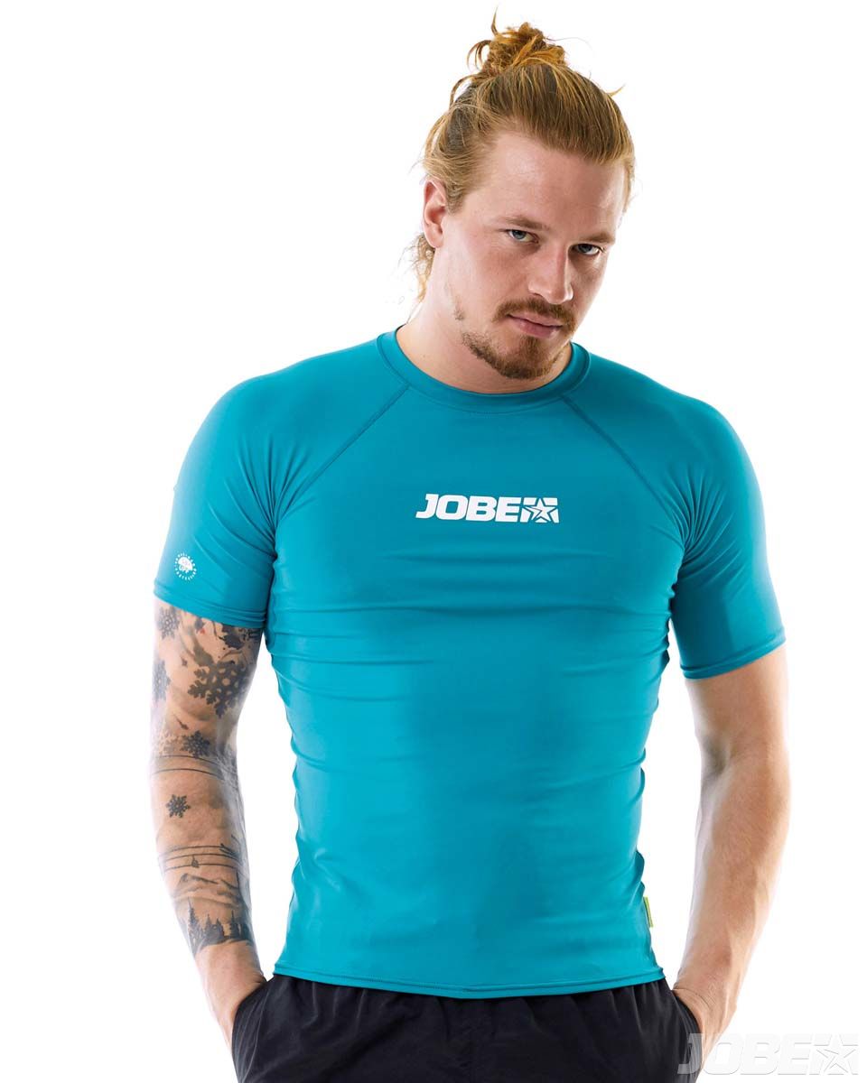 JOBE RASH GUARD MEN TEAL BLUE