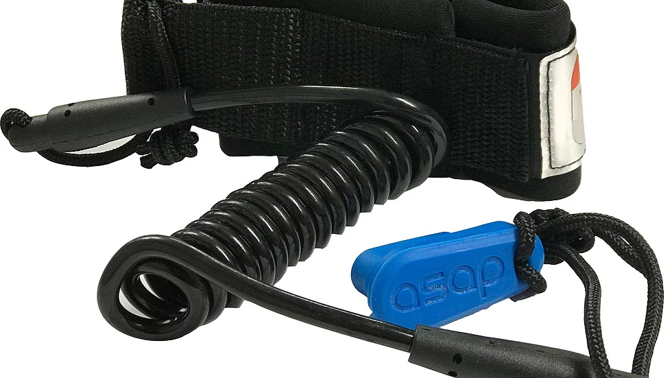Blue drive key fob & leash